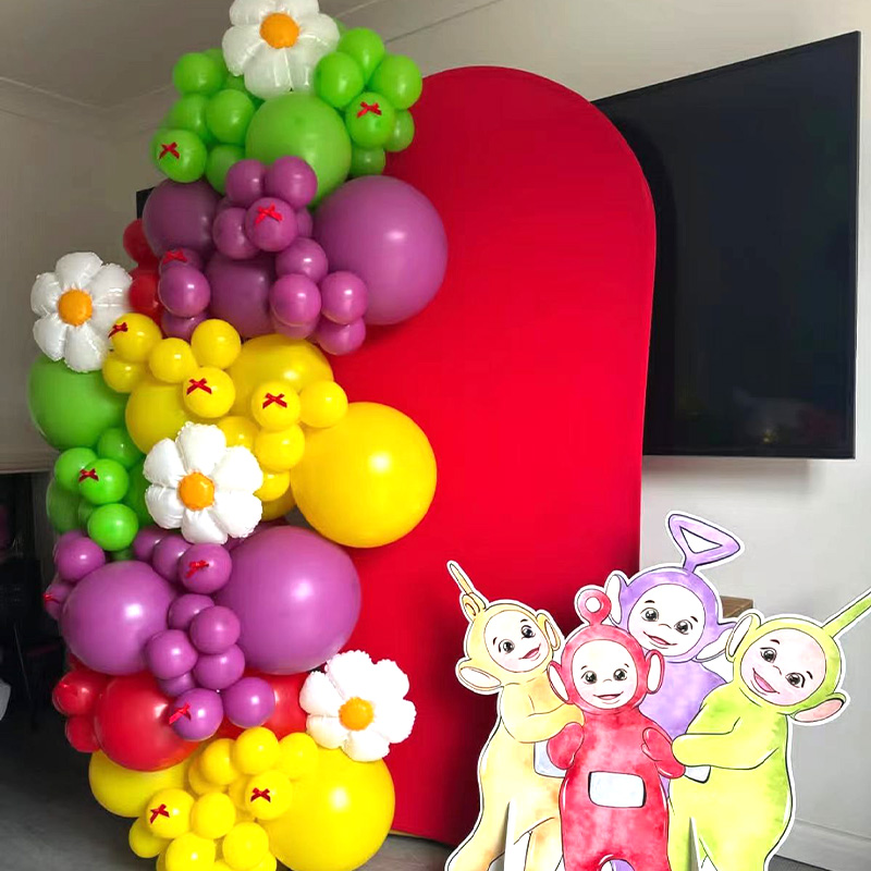 Balloon Arch Kit - Teletubbies thema ballonnenboog ketting van folie