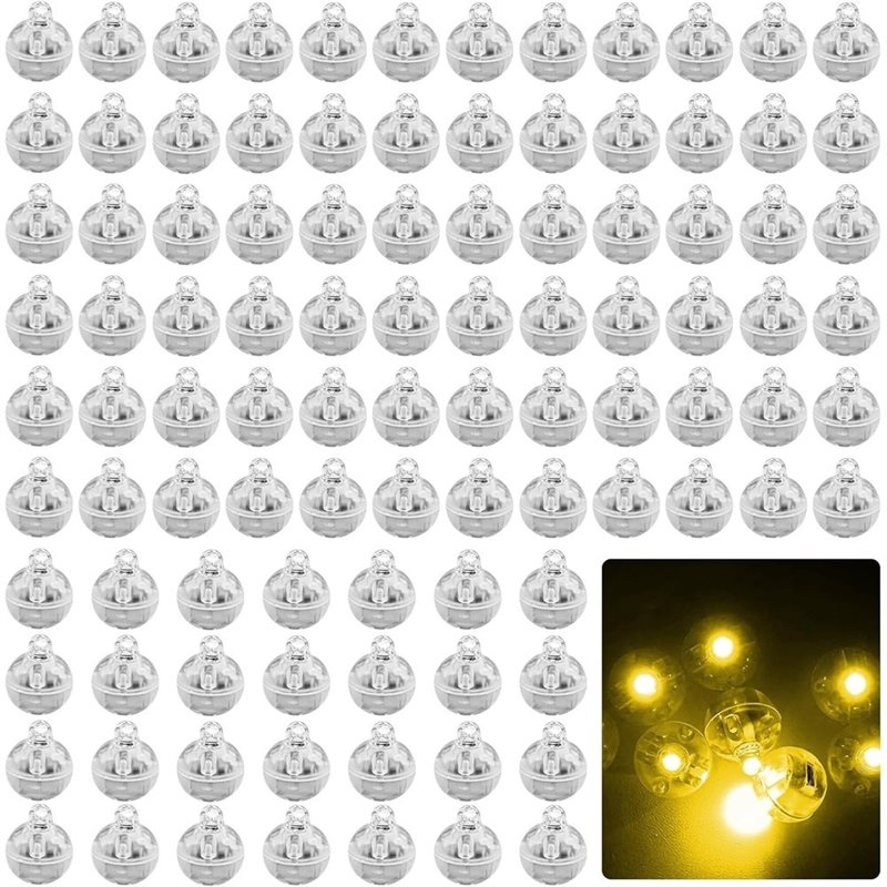 Led Balloon Light - ABLN-Ballonlampjes, 100 stuks, mini LED-ballonlampjes, ballonlampjes,