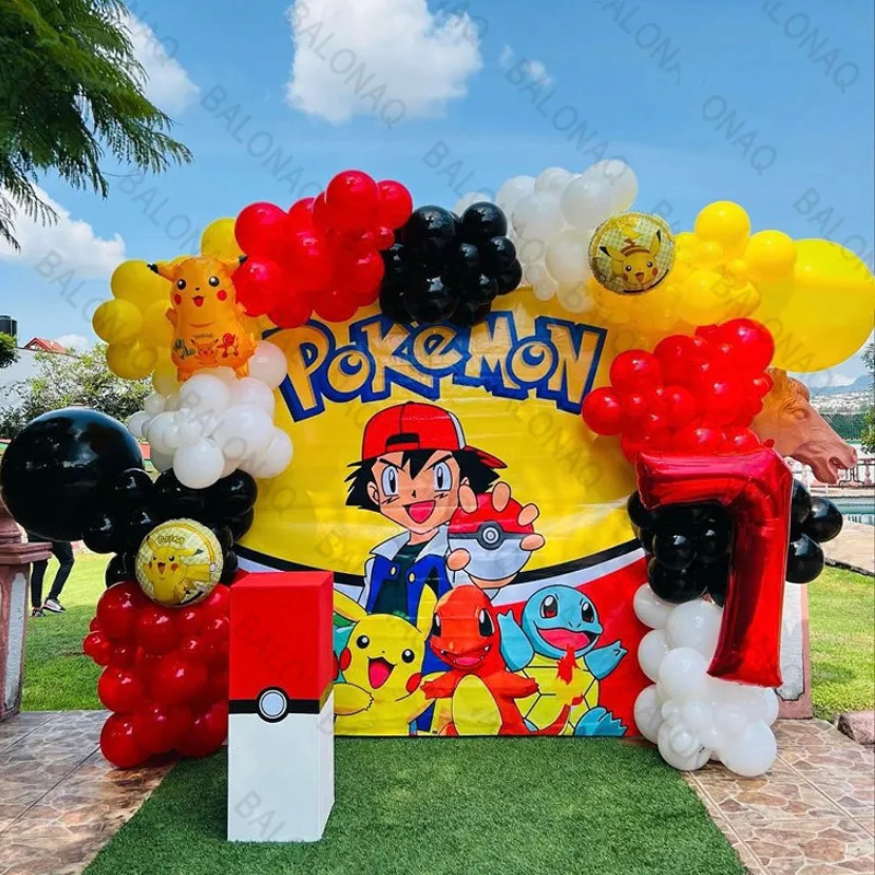 126-delige Cartoon Pikachu The - Balloon Arch Kit recensie en prijs