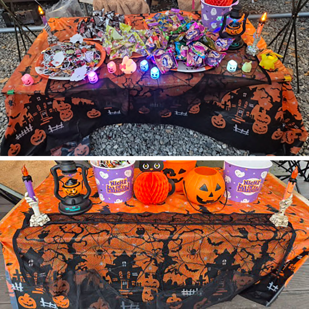 Halloween-decoratietafelkleed, - Table Cloth Disposable recensie en prijs