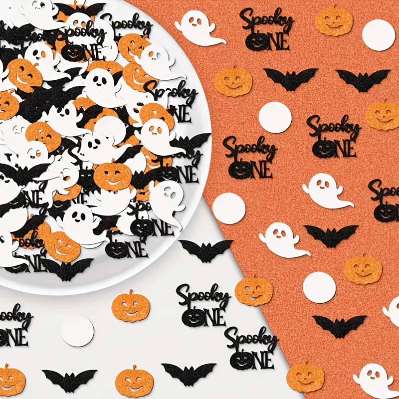 Halloween Tafelconfetti Oranje - Papercraft Supply Confetti recensie en prijs