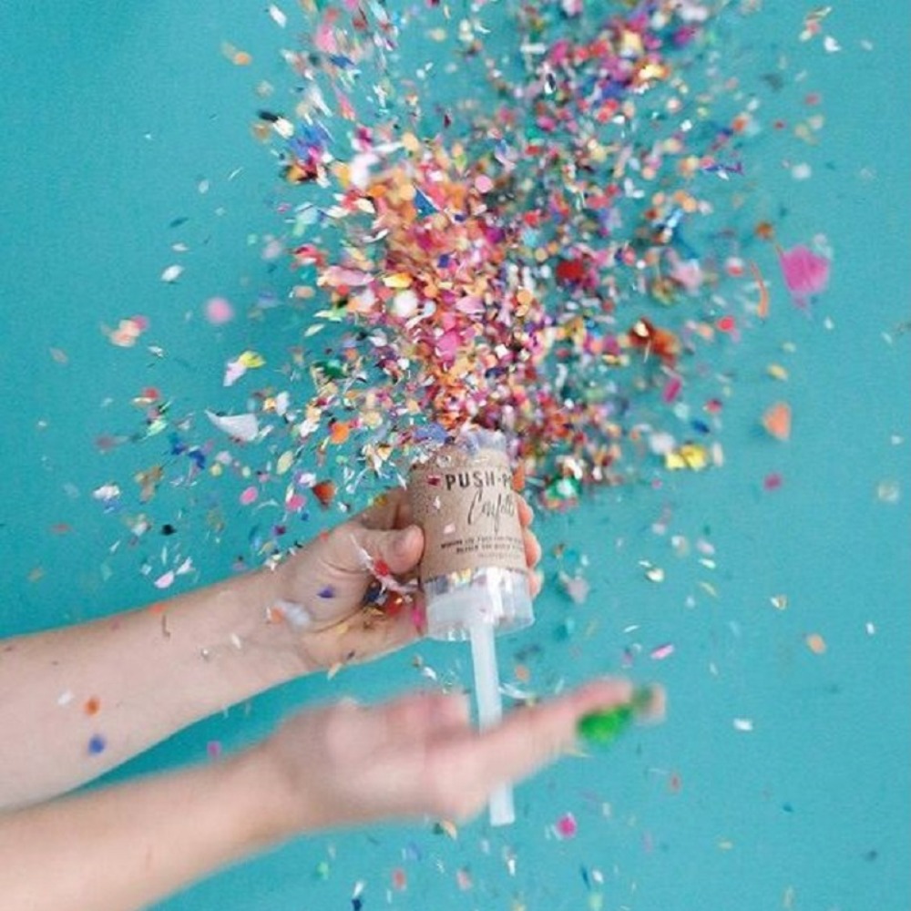 1 Stuks Ronde Push-Up Confetti - Confetti Cannon Tube recensie en prijs