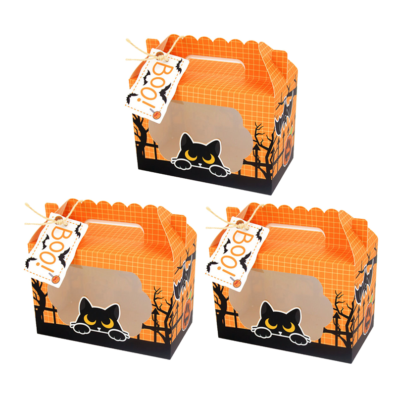 3/6pcs Ghost Pumpkin Cat Candy - Event Party Box recensie en prijs