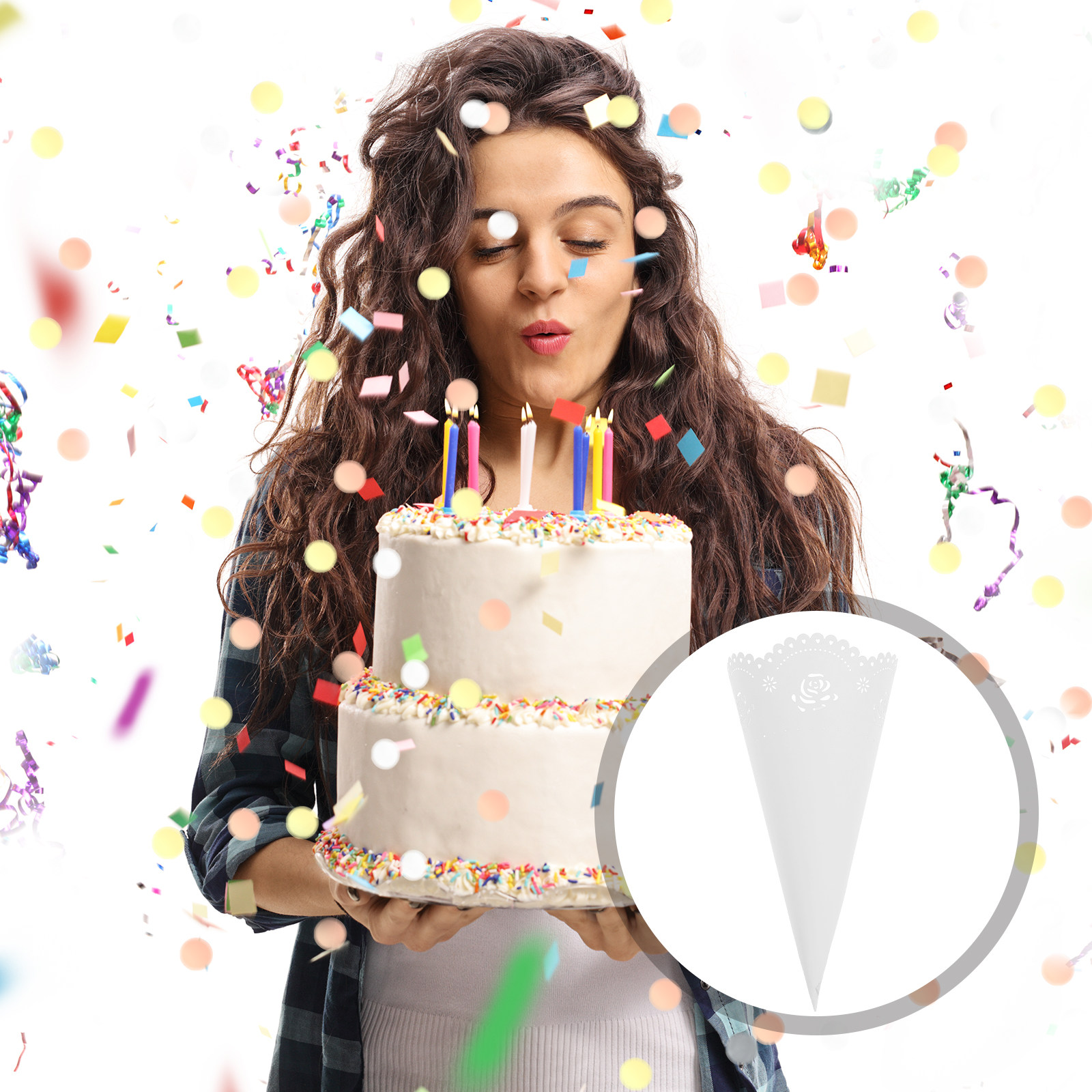 20 stuks holle confettihouders - Papercraft Supply Confetti recensie en prijs