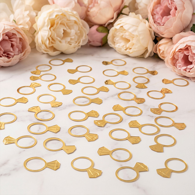 50 stks/zak Gouden Diamanten R - Papercraft Supply Confetti recensie en prijs
