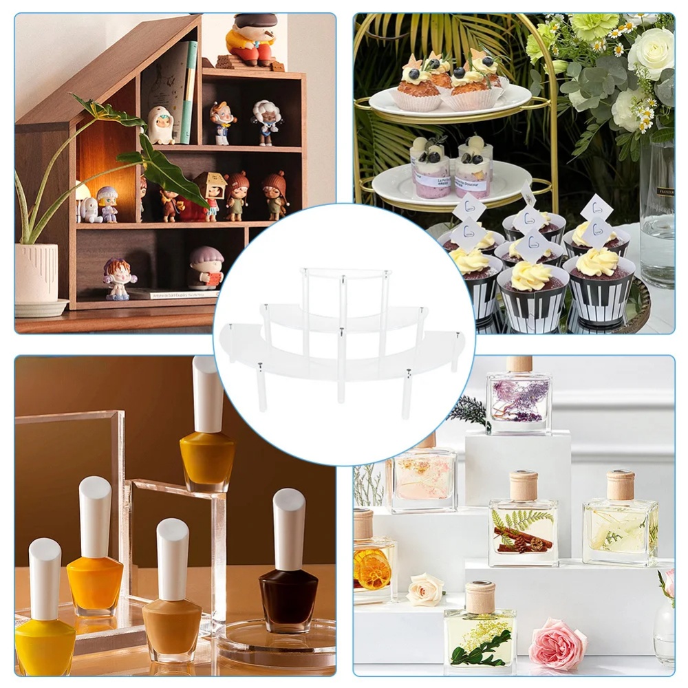 1/2-pack Acryl Display Verhoge - Cupcake Stand Tier recensie en prijs