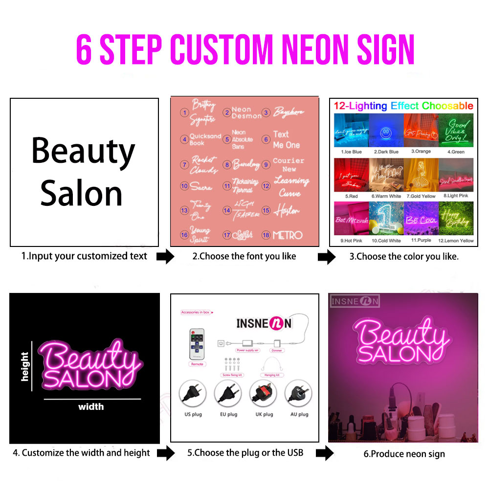 Op maat gemaakte LED neonborde - Neon Sign Party recensie en prijs