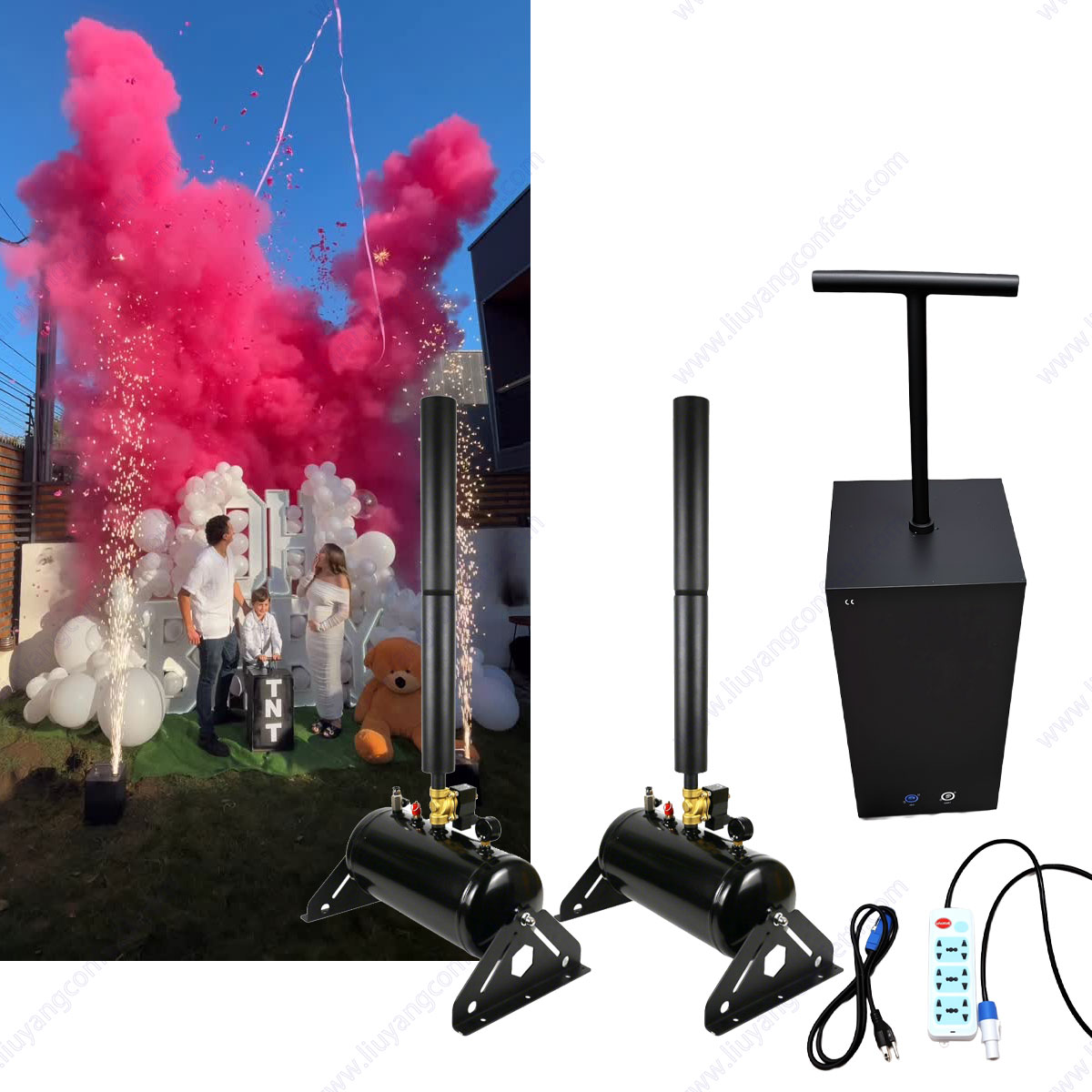Confetti Streamer Baby Douche  - Confetti Cannon Tube recensie en prijs