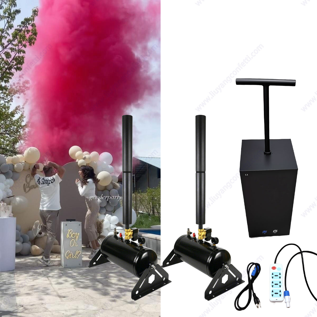 Confetti Streamer Baby Douche  - Confetti Cannon Tube recensie en prijs