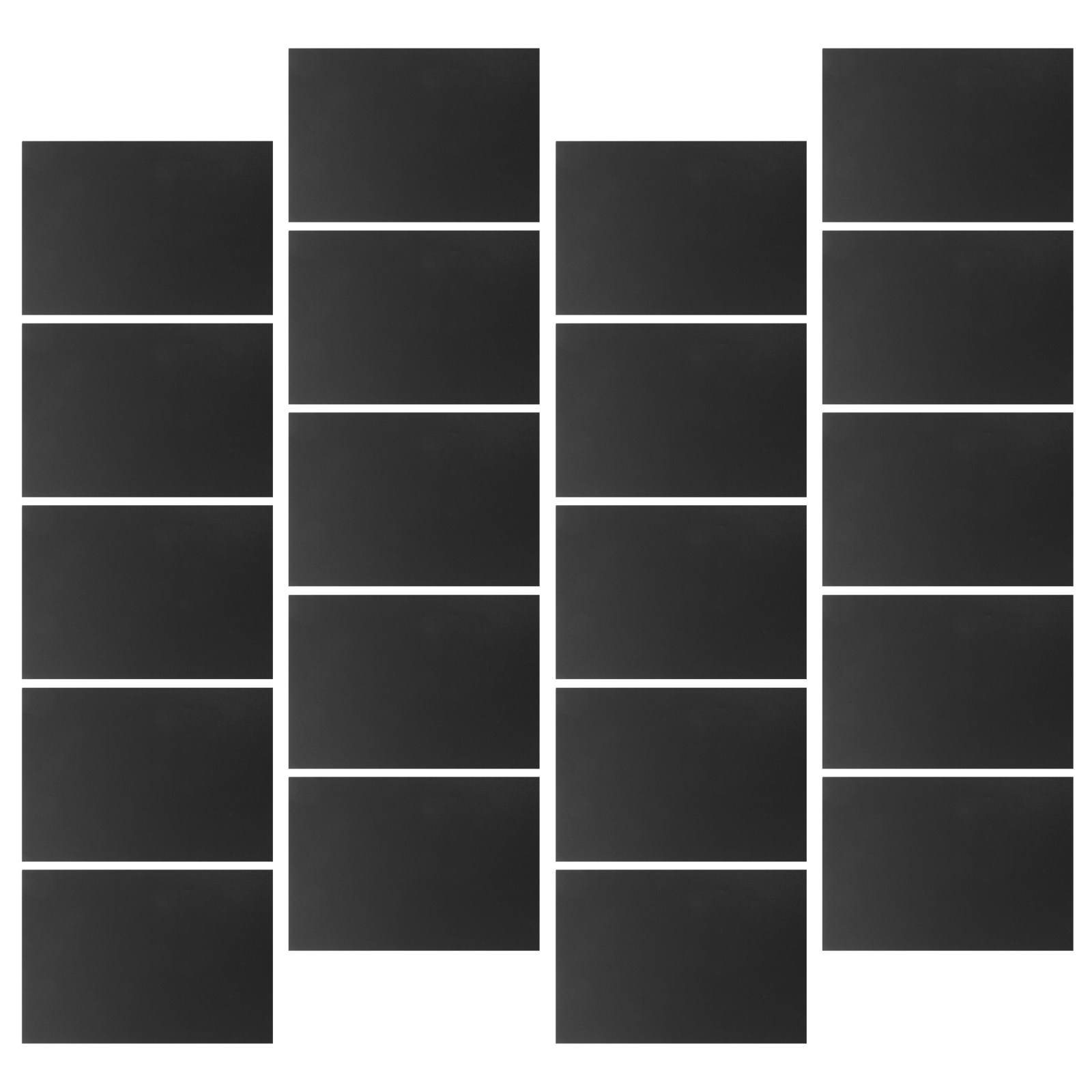 60 Stuks Zwart Cardstock Dik Z - Papercraft Supply Invitation recensie en prijs