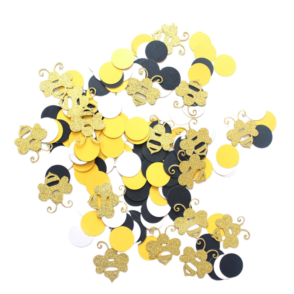 1Set Cartoon Bijen Papier Conf - Papercraft Supply Confetti recensie en prijs