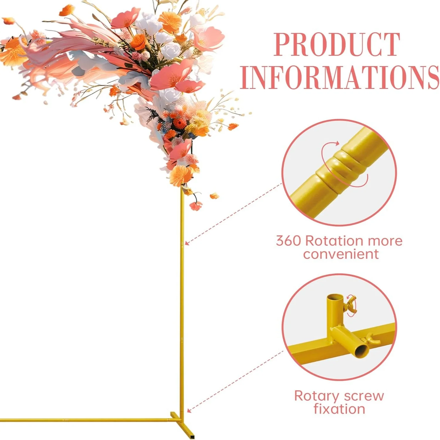 Gouden Bruiloft Bogen Vierkant - Balloon Arch Kit recensie en prijs